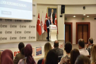 BTSO’da ‘Kişisel Verilerin Korunması’ eğitimi