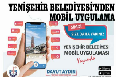 Yenişehir Belediyesi’nden mobil uygulama