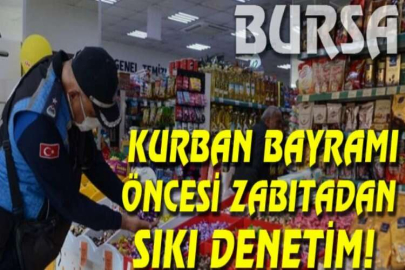 İnegöl’de Kurban Bayramı öncesi zabıtadan sıkı denetim