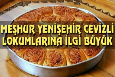 Meşhur Yenişehir cevizli lokumlarına ilgi büyük