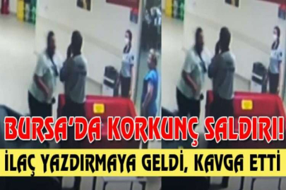 Hastanede güvenlikçiyi böyle dövdü, tutuklandı...