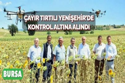 ÇAYIR TIRTILI YENİŞEHİR’DE KONTROL ALTINA ALINDI