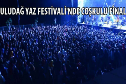 Uludağ Yaz Festivali'nde coşkulu final