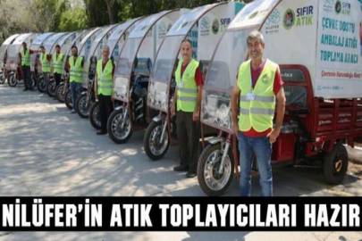 Nilüfer’in atık toplayıcıları hazır