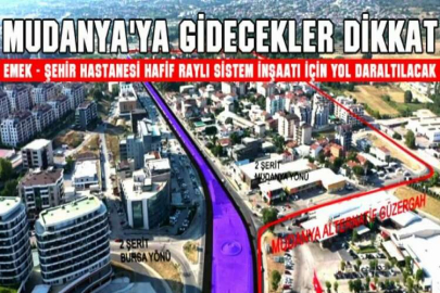 Mudanya'ya gidecekler dikkat