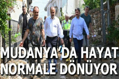 Mudanya’da hayat normale dönüyor