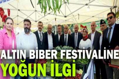 Altın Biber Festivaline yoğun ilgi