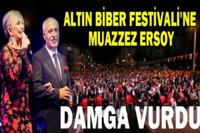 Altın Biber Festivali'ne Muazzez Ersoy damga vurdu