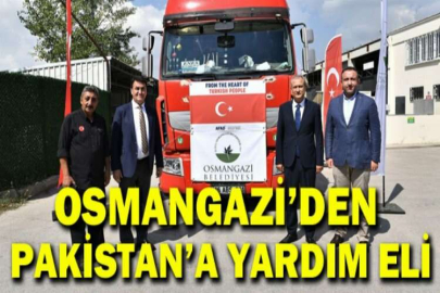 Osmangazi’den Pakistan’a yardım eli