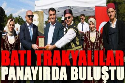 Batı Trakyalılar panayırda buluştu