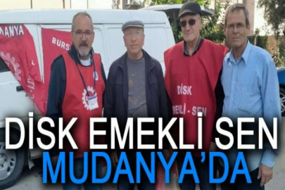 DİSK Emekli Sen Mudanya’da