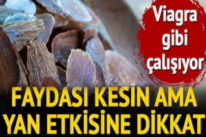Viagra gibi çalışıyor! Faydasını kesin görürsünüz ama uzmanlar uyarıyor