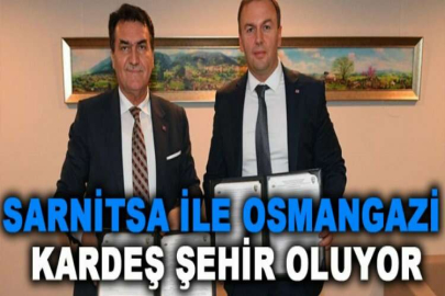Sarnitsa ile Osmangazi kardeş şehir oluyor