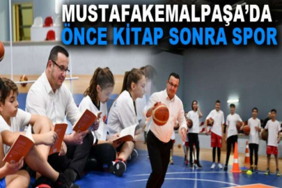 MUSTAFAKEMALPAŞA’DA ÖNCE KİTAP SONRA SPOR