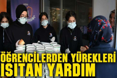 Öğrencilerden Yürekleri Isıtan Yardım