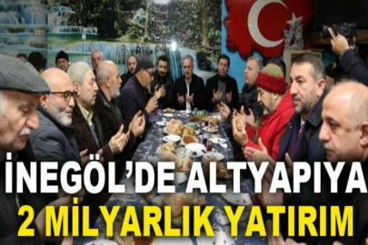 İnegöl’de altyapıya 2 milyarlık yatırım
