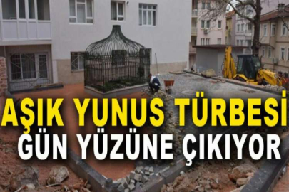 Aşık Yunus Türbesi gün yüzüne çıkıyor
