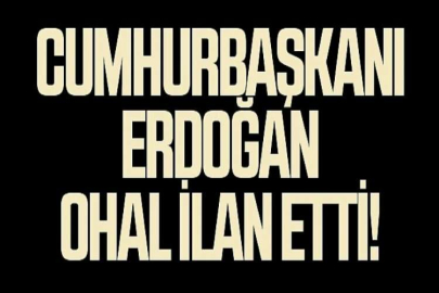 10 ilde 3 ay OHAL ilan edildi! "Dünyanın en büyük felaketlerinden biri" diyerek açıkladı... Cumhurbaşkanı Erdoğan: 3 bin 549 vefatımız var