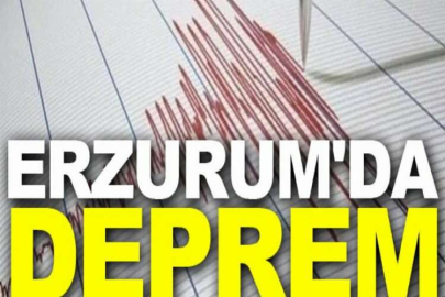 Erzurum'da deprem