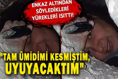 Enkaz altından söyledikleri yürekleri ısıttı! Günlerce fenerle yaşama tutundu... "Tam ümidimi kesmiştim, uyuyacaktım"