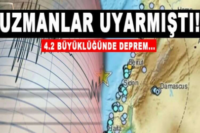 Deprem uzmanları o bölgeye dikkat çekmişti! Lübnan’da 4.2 büyüklüğünde deprem... İsrail’de de hissedildi