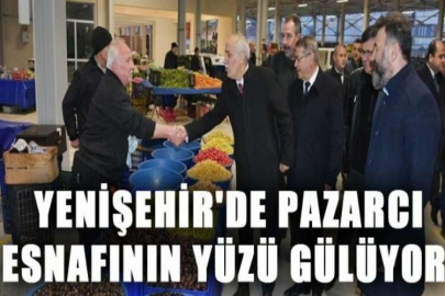 535 yıldır kurulan pazar yeni yerinde hizmet verecek