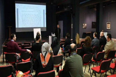 Müze personeline Osmanlıca dersi