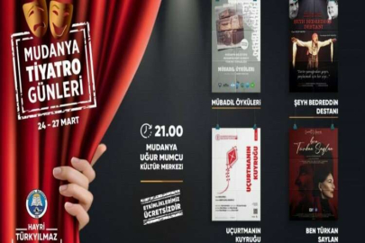 Mudanya tiyatro günleri başlıyor