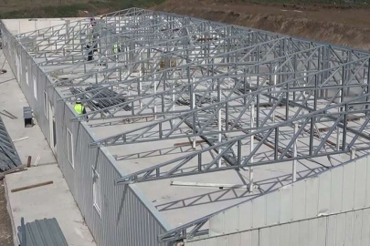 Bin 152 yataklı konteyner yaşam merkezinde sona doğru