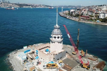 Kız Kulesi'nin son hali tamamen ortaya çıktı