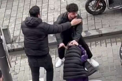 Sosyal medya fenomeni Alişen Olucak'ın karıştığı kavga kamerada!