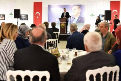 Mustafa Dündar Osmangazili muhtarlarla buluştu