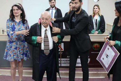 84 yaşında avukat oldu