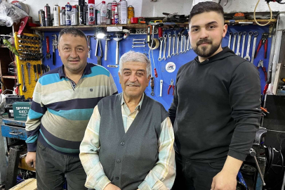 3 kuşak bir arada bu mesleği sürdürüyor