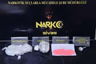 Sivas’ta uyuşturucu operasyonu: 1 tutuklama