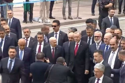 Cumhurbaşkanı Erdoğan Meclis'te