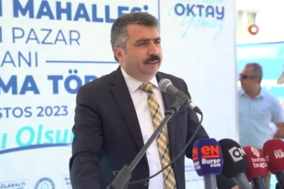 Yıldırım Bağlaraltı'na modern pazar yeri