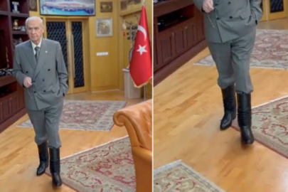 Devlet Bahçeli’den çizmeli paylaşım!