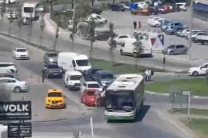 Bursa'da akıllara durgunluk veren  paylaşılamayan yol kavgası!