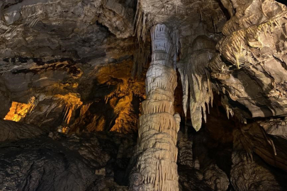 3.5 milyon yıllık Gökgöl Mağarası'na ziyaretçi rekoru