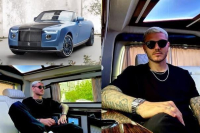 İcardi’nin arabası herkesi şoka soktu!