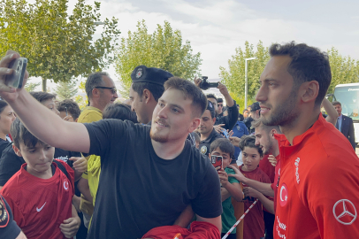 A Milli Takım, Eskişehir’de Bando Eses ile karşılandı