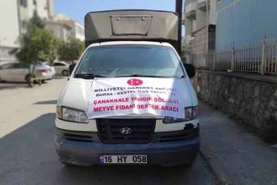 MHP’den Çanakkale'ye meyve fidanı desteği