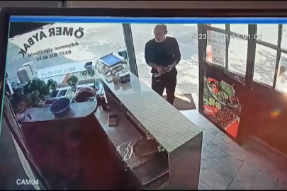 Çiğköfteci değil cüzdanı hırsızı işbaşında!