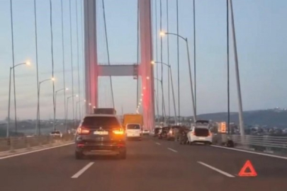 Çok sayıda aracın lastikleri aynı anda patladı