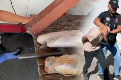 Adana'da aracında 1 kilo esrar ele geçirildi!