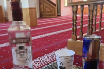 Camide alkol kullanıp, paylaşan şahsın ifadesi ortaya çıktı!