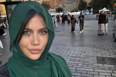 Wanda Nara başını örttü! Sosyal medyayı yine salladı