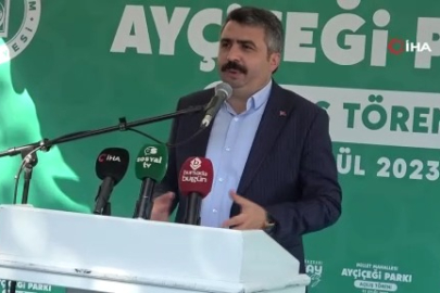 Yıldırım'da Ayçiçeği Çocuk Parkı törenle hizmete açıldı