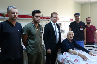 72 yaşında çalışan kalpte bypass ameliyatı oldu